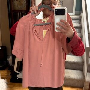 Michael Kors Women's Blush Blouse